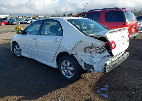 2005 Toyota Corolla S z USA, uszkodzony, nr VIN 1NXBR32E75Z365960